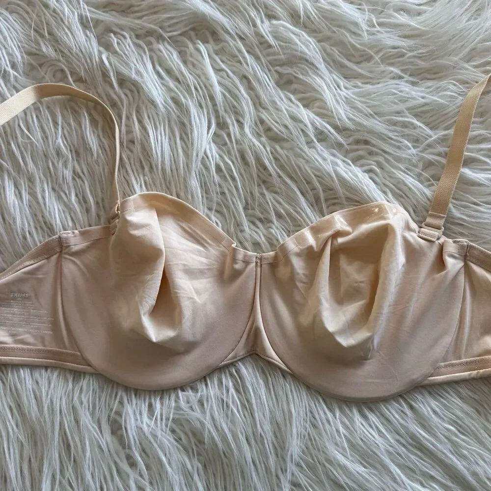 Skims Smoothing Intimates Strapless Bra Sand Size 34C - Picture 7 of 7